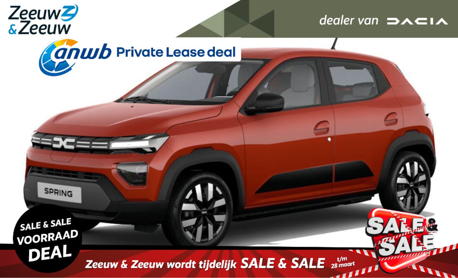 Dacia Spring - Expression 70 vanaf nu te bestellen | inclusief gratis 7 jaar garantie tot 140.000km | fin - AutoWereld.nl