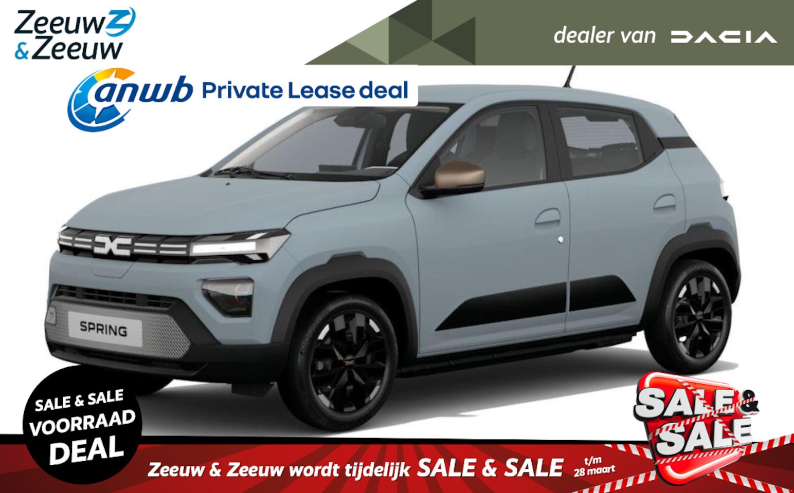 Dacia Spring - Extreme 100 vanaf nu te bestellen | inclusief gratis 7 jaar garantie tot 140.000km | finan - AutoWereld.nl