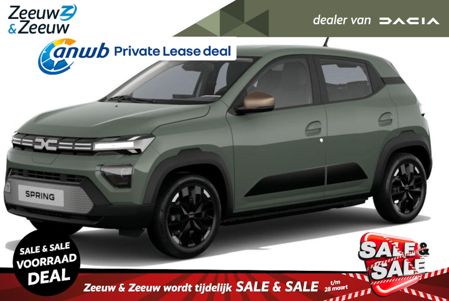 Dacia Spring - Extreme 100 vanaf nu te bestellen | inclusief gratis 7 jaar garantie tot 140.000km | finan - AutoWereld.nl