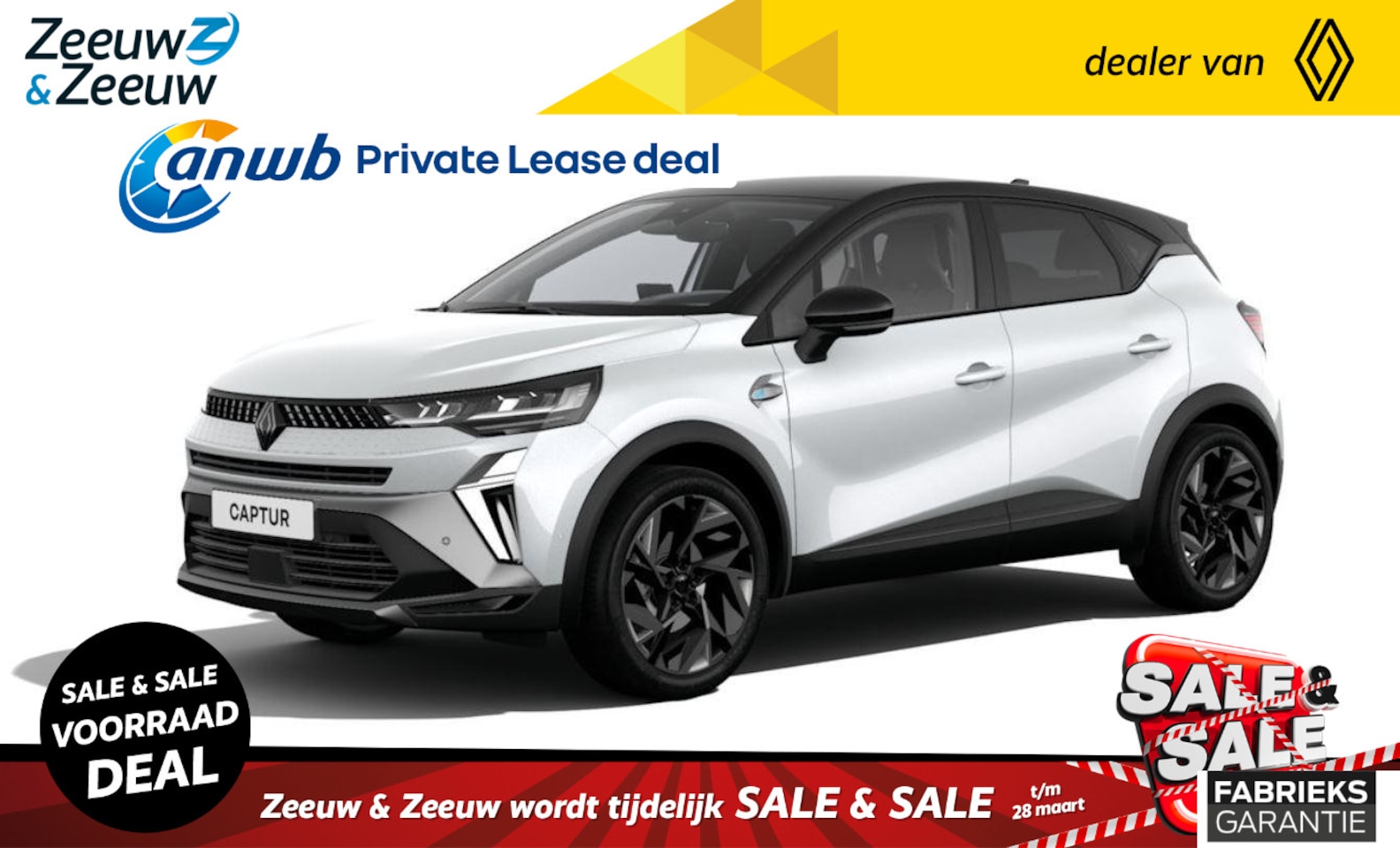 Renault Captur - E-Tech full hybrid 160 esprit Alpine | Nu leverbaar met €2.000,- EXTRA Zeeuw & Zeeuw korti - AutoWereld.nl