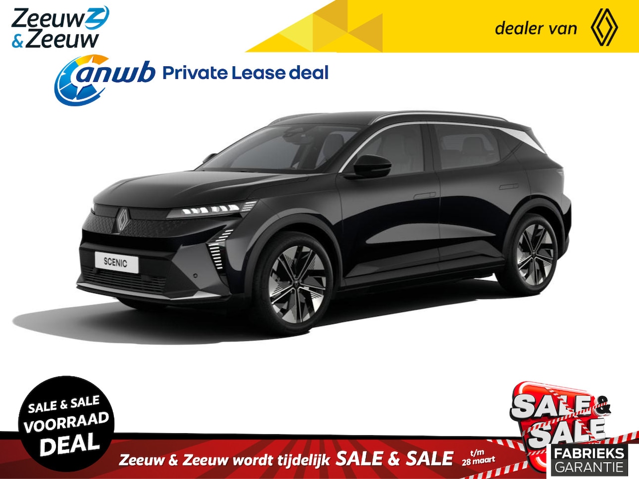 Renault Scenic E-Tech - Techno 170 pk comfort range | NU met € 6100,- Zeeuw & Zeeuw voorraadkorting en met GRATIS - AutoWereld.nl