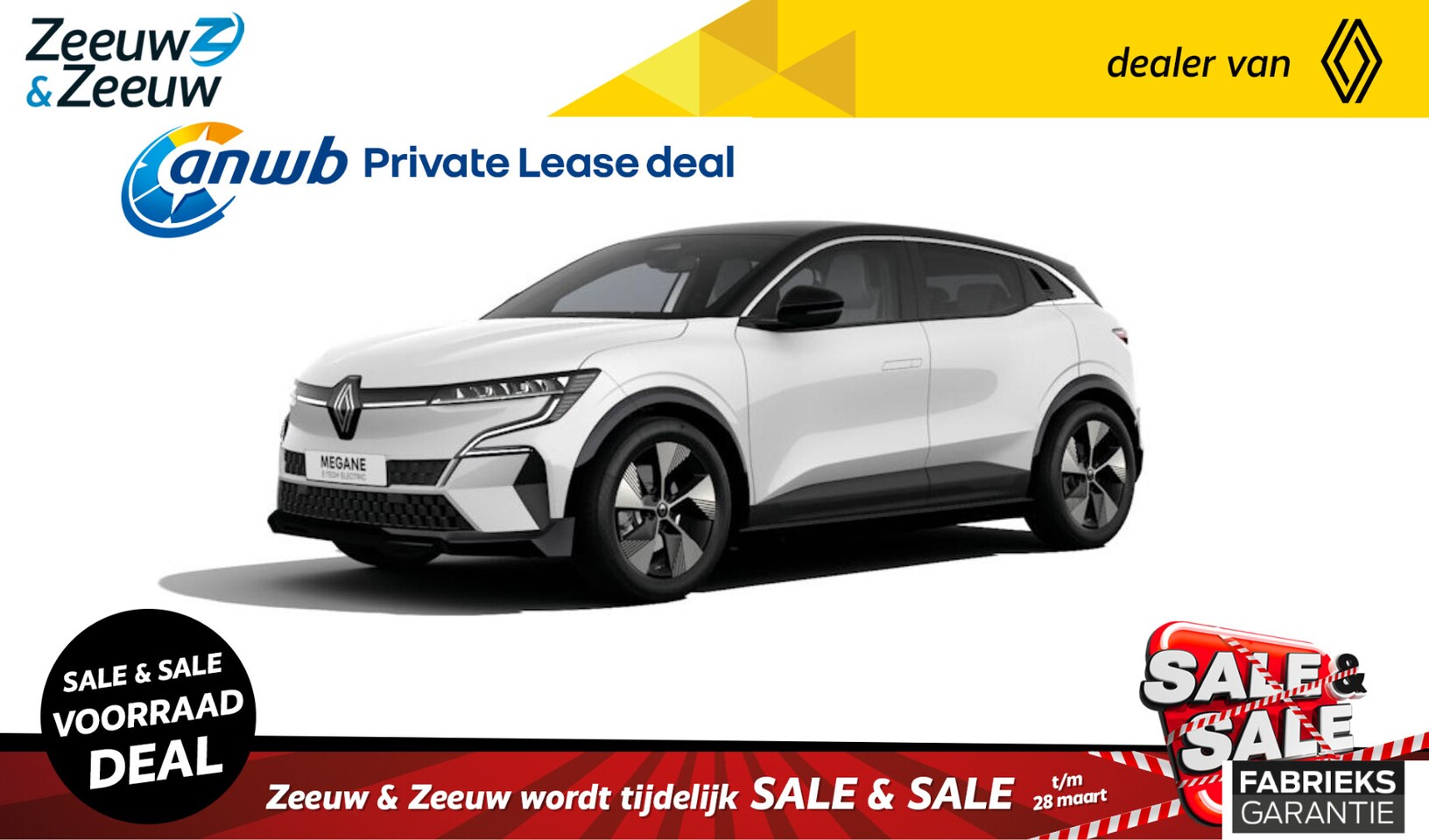Renault Mégane E-Tech - techno 220 pk comfort range | NU met € 5700,- Zeeuw & Zeeuw voorraadkorting en GRATIS 5 ja - AutoWereld.nl