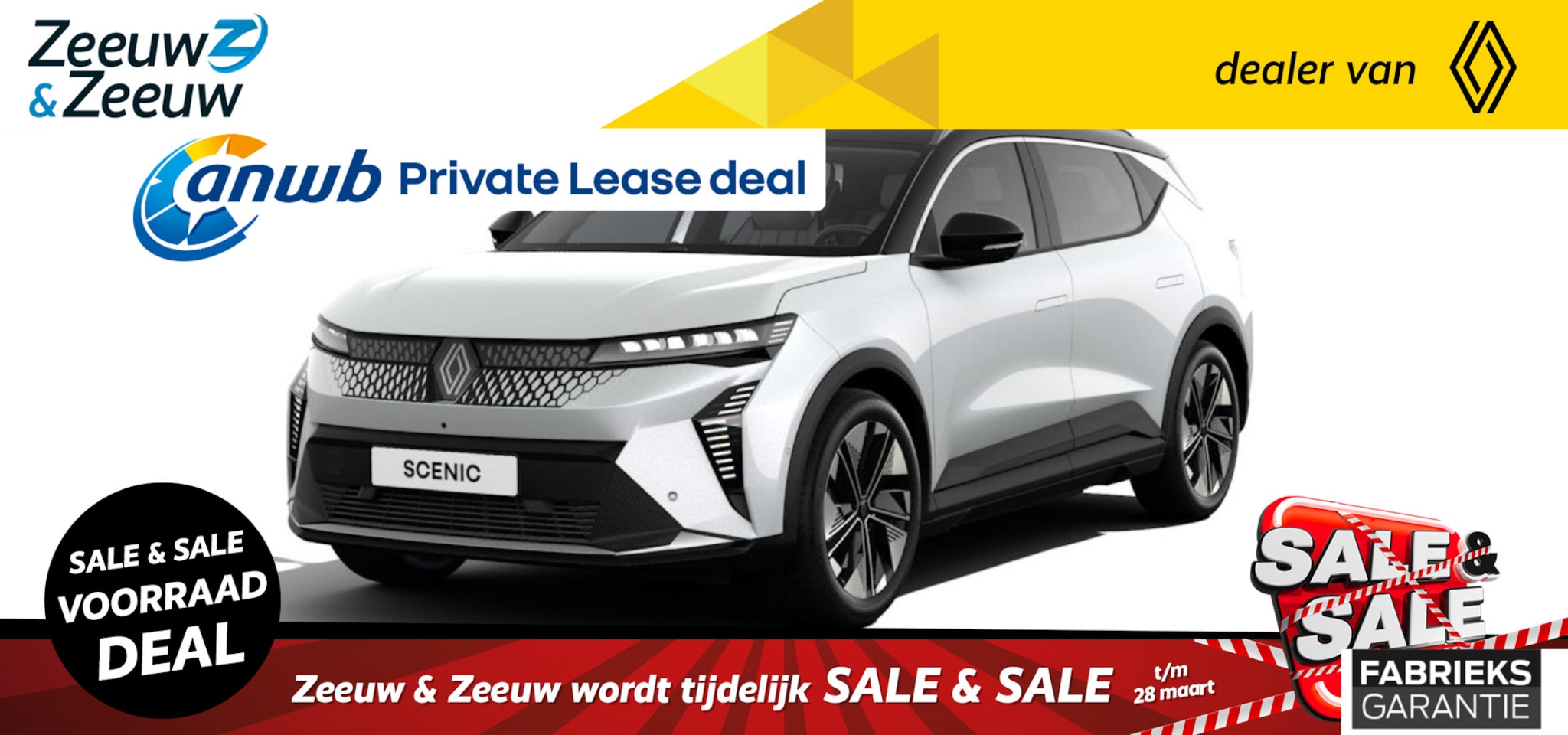 Renault Scenic E-Tech - Techno 170 pk comfort range | NU met € 6100,- Zeeuw & Zeeuw voorraadkorting en met GRATIS - AutoWereld.nl