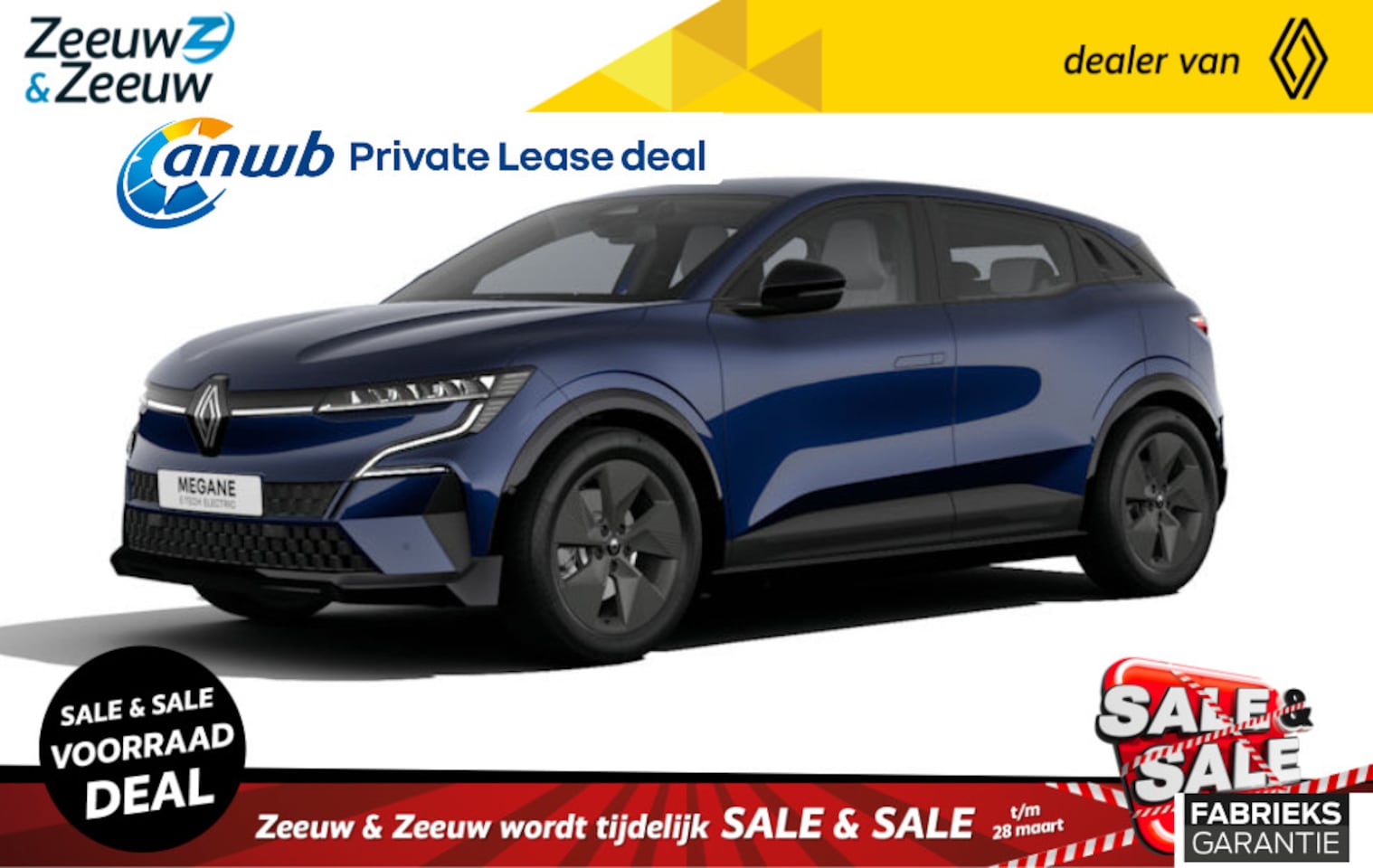Renault Mégane E-Tech - evolution 130 pk comfort range | NU met €5300,- EXTRA Zeeuw & Zeeuw voorraadkorting en met - AutoWereld.nl