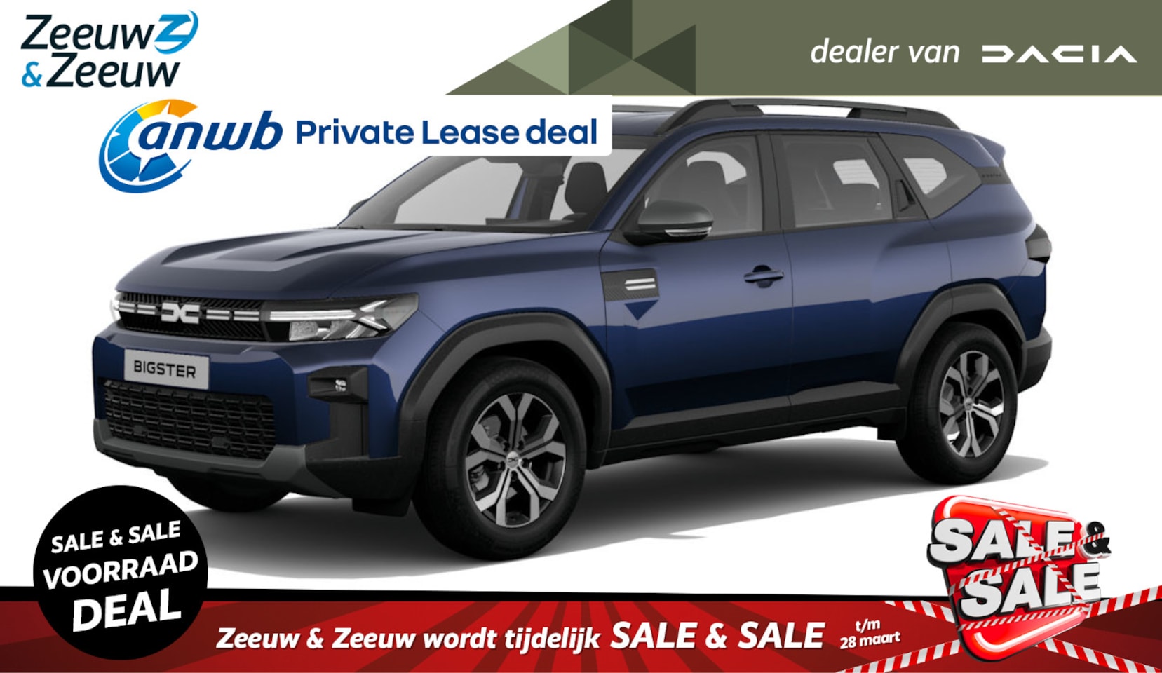 Dacia Bigster - Mild Hybrid 140 Expression | Nu met GRATIS 7 jaar garantie tot 140.000km | Actiefinancieri - AutoWereld.nl