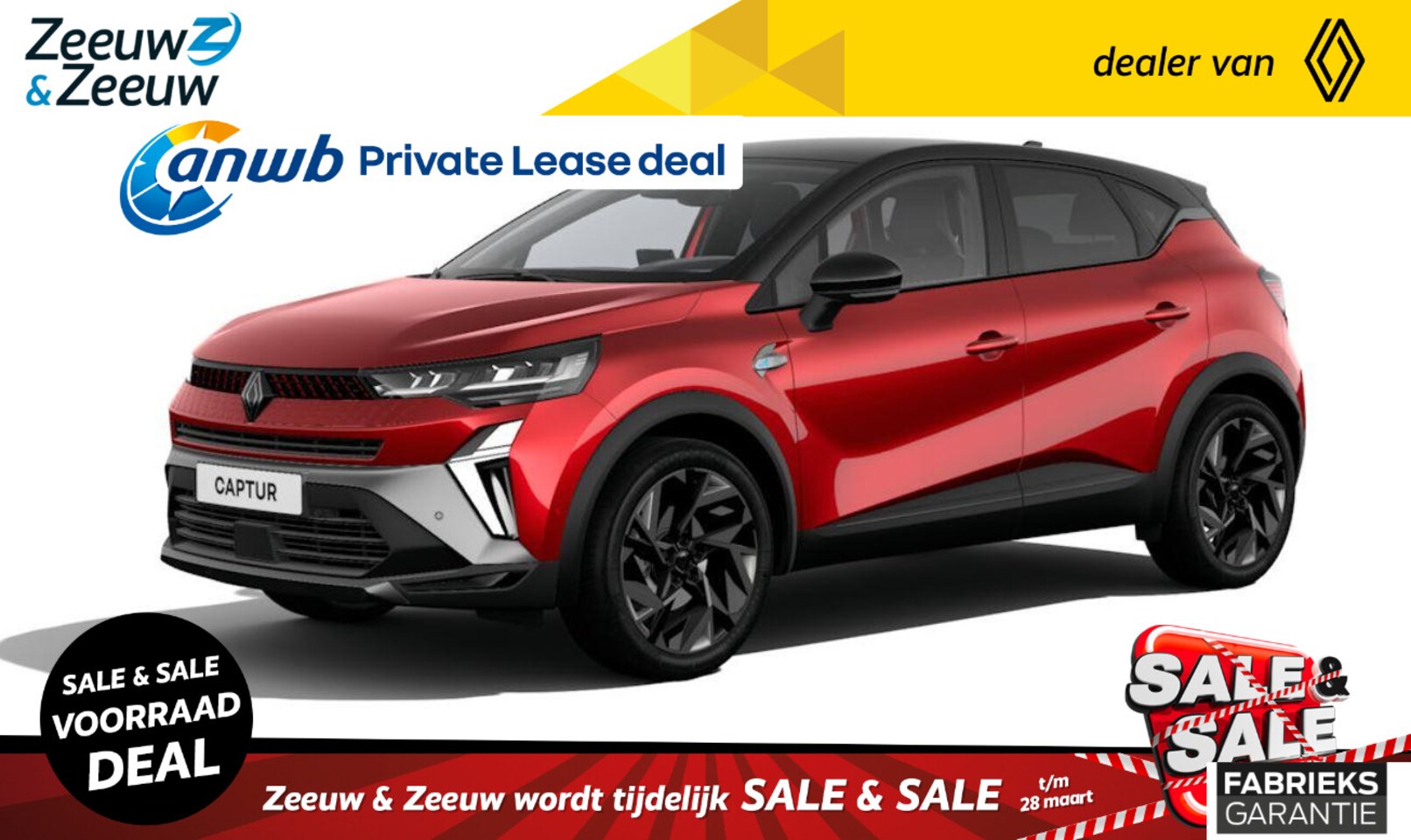 Renault Captur - E-Tech full hybrid 160 esprit Alpine | Nu leverbaar met €2.000,- EXTRA Zeeuw & Zeeuw korti - AutoWereld.nl