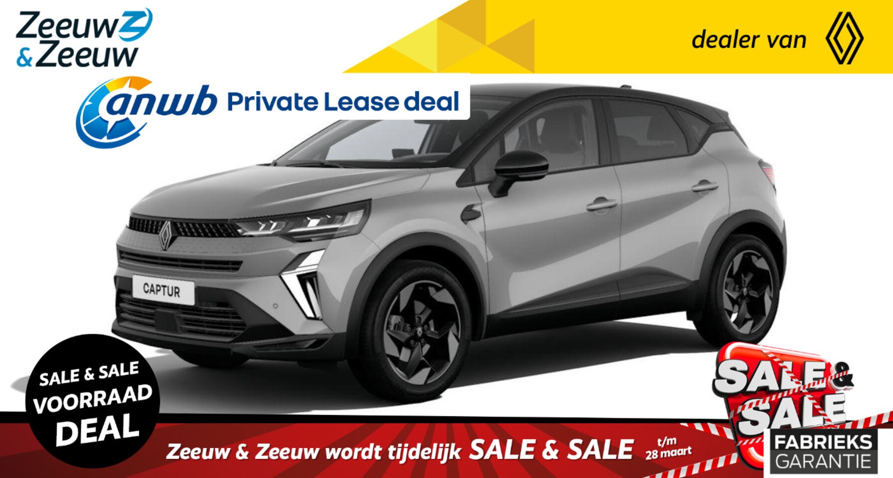 Renault Captur - E-Tech full hybrid 160 techno | Nu leverbaar met €2.000,- EXTRA Zeeuw & Zeeuw korting en 5 - AutoWereld.nl