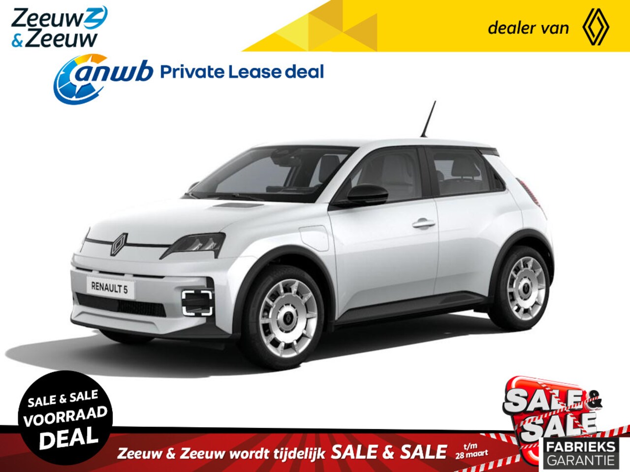 Renault 5 - comfort range evolution 52 kWh | Auto van het Jaar 2025 | Vanaf nu te bestellen met €1.000 - AutoWereld.nl