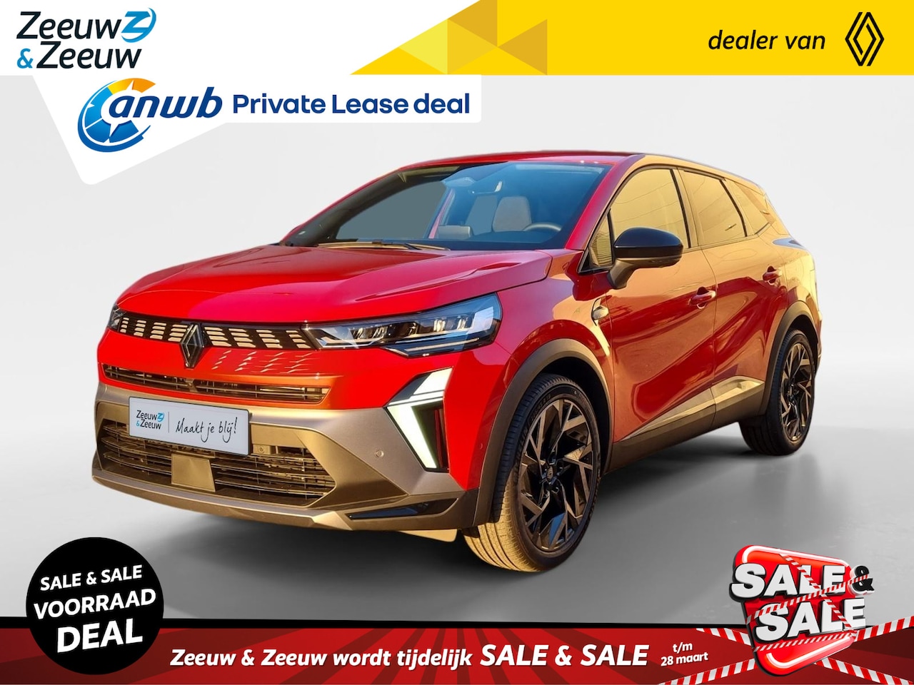 Renault Symbioz - 1.8 E-Tech full hybrid 160 esprit Alpine Op voorraad bij Zeeuw& Zeeuw Naaldwijk / 2.000 eu - AutoWereld.nl