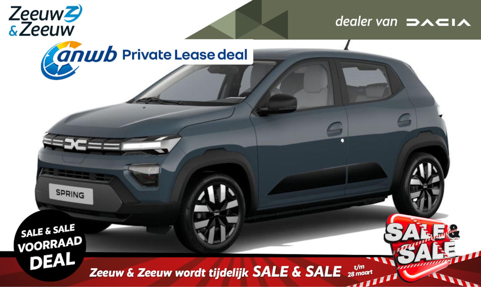 Dacia Spring - Expression 70 vanaf nu te bestellen | inclusief gratis 7 jaar garantie tot 140.000km | fin - AutoWereld.nl