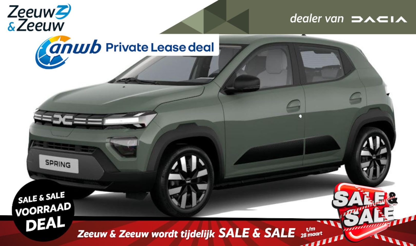 Dacia Spring - Expression 70 vanaf nu te bestellen | inclusief gratis 7 jaar garantie tot 140.000km | fin - AutoWereld.nl