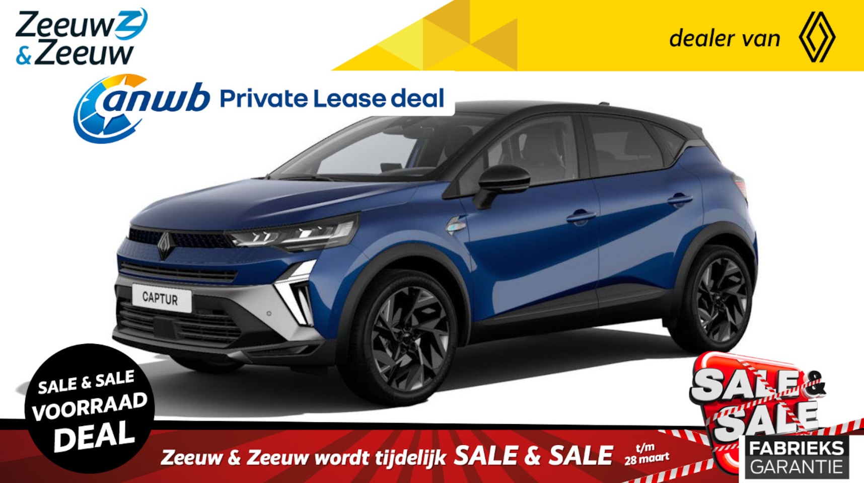 Renault Captur - E-Tech full hybrid 160 esprit Alpine | Nu uit voorraad leverbaar met €2.000,- EXTRA Zeeuw - AutoWereld.nl