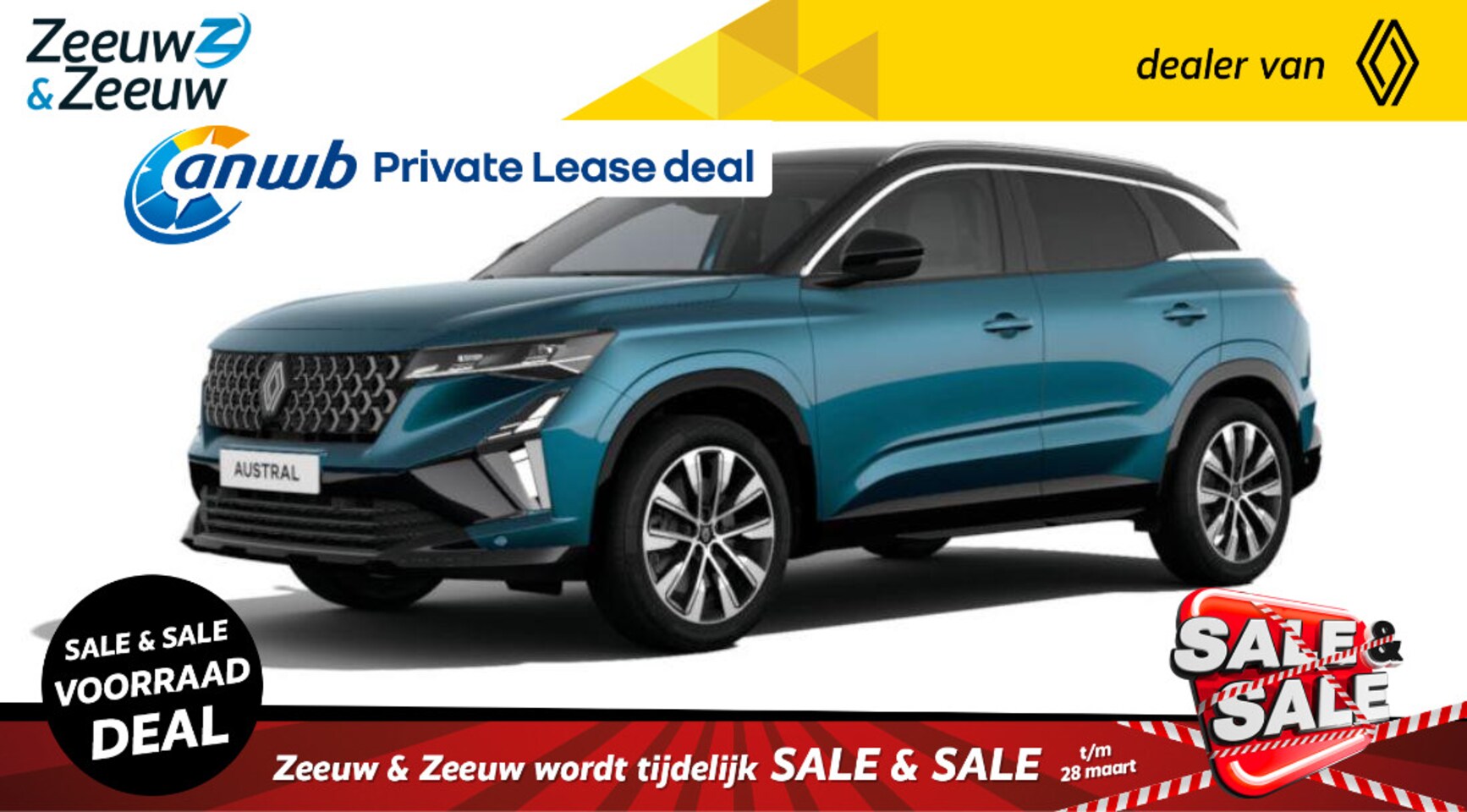 Renault Austral - E-Tech full hybrid 200 Techno | Nu te bestellen met € 2.500,- korting | Nu met Gratis 5 ja - AutoWereld.nl