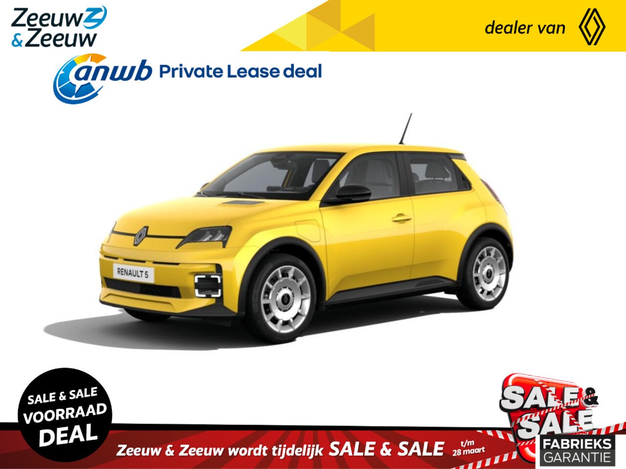 Renault 5 - urban range evolution 40 kWh | Auto van het Jaar 2025 | Nu leverbaar met €1500,- extra voo - AutoWereld.nl