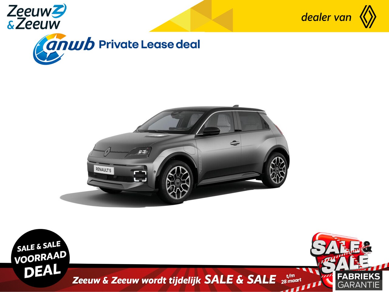 Renault 5 - comfort range Roland-Garros AUTO VAN HET JAAR | PROFITEER NU VAN € 1.000,- KORTING OP UW R - AutoWereld.nl