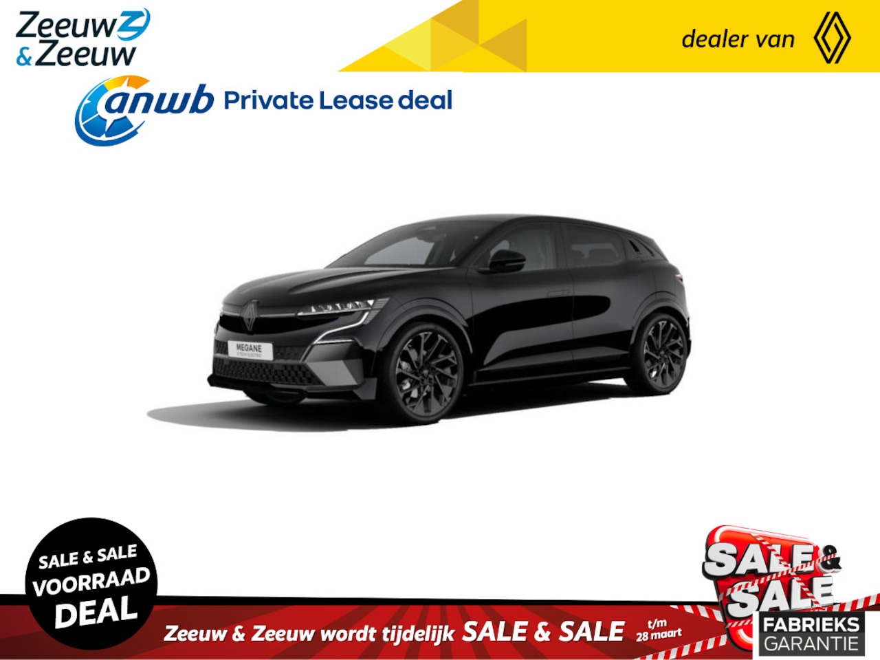 Renault Mégane E-Tech - comfort range esprit alpine 60 kWh | NU met GRATIS 5 jaar garantie en met € 3000,- Zeeuw & - AutoWereld.nl
