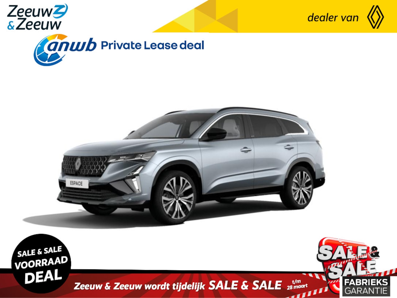 Renault Espace - E-Tech full hybrid 200 iconic 5p. Nieuw model | Nu te bestellen met € 1000,- korting! | NU - AutoWereld.nl