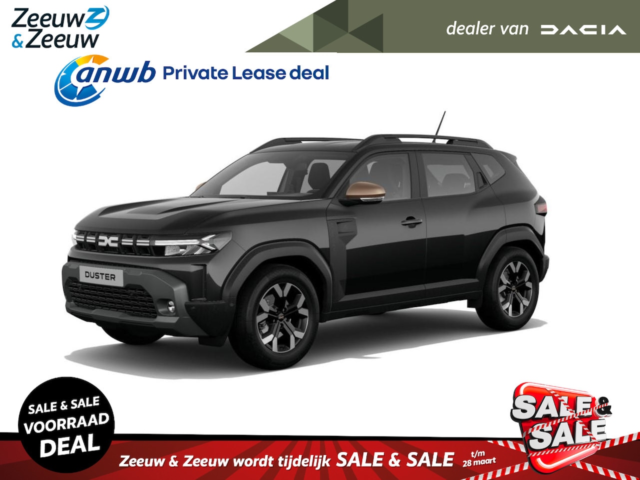 Dacia Duster - Hybrid 140 Extreme | Nu uit voorraad leverbaar met € 633,- Zeeuw & Zeeuw korting + 7 jaar - AutoWereld.nl