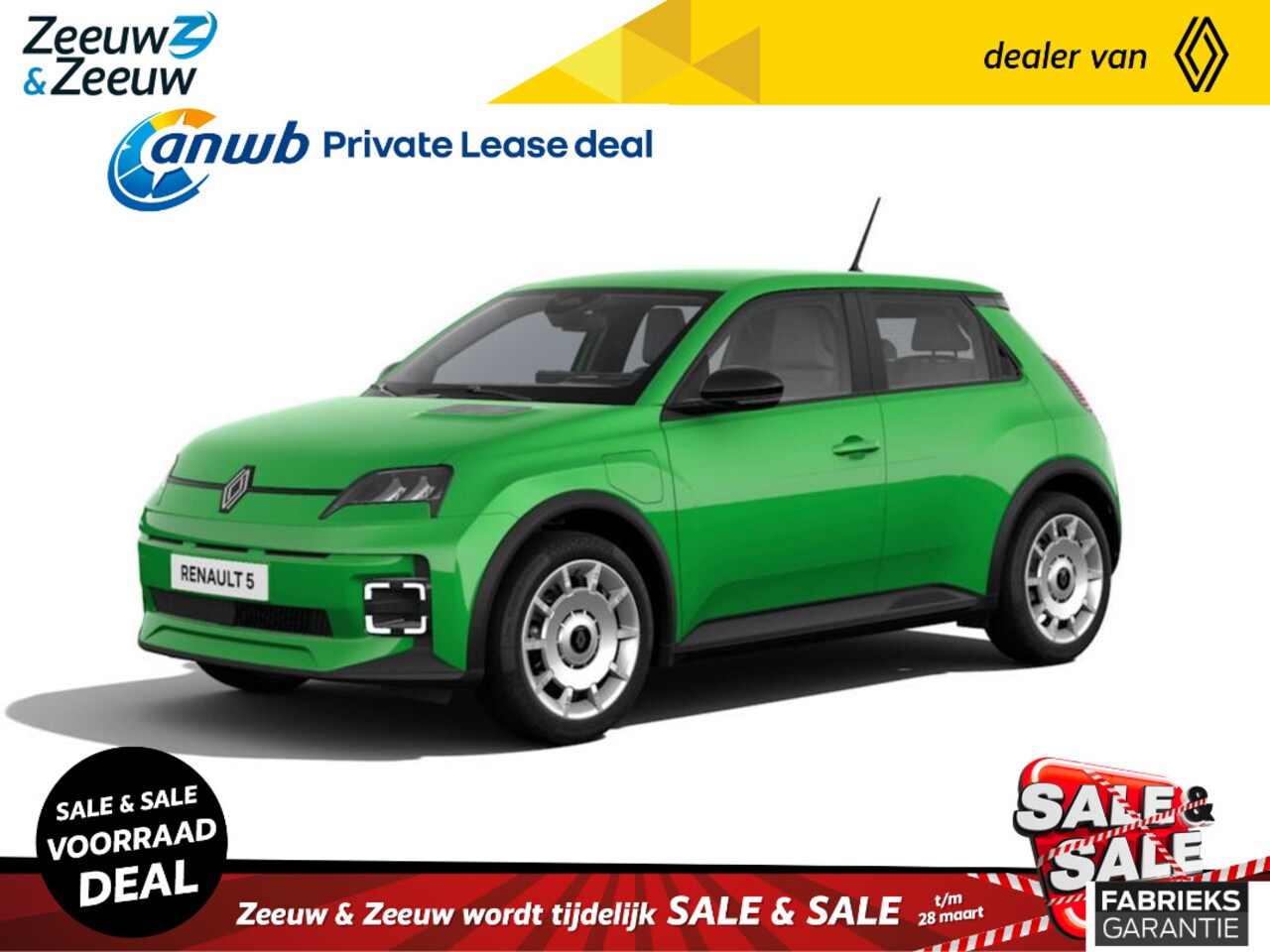 Renault 5 - comfort range evolution 52 kWh | Auto van het Jaar 2025 | Vanaf nu te bestellen met €1.000 - AutoWereld.nl