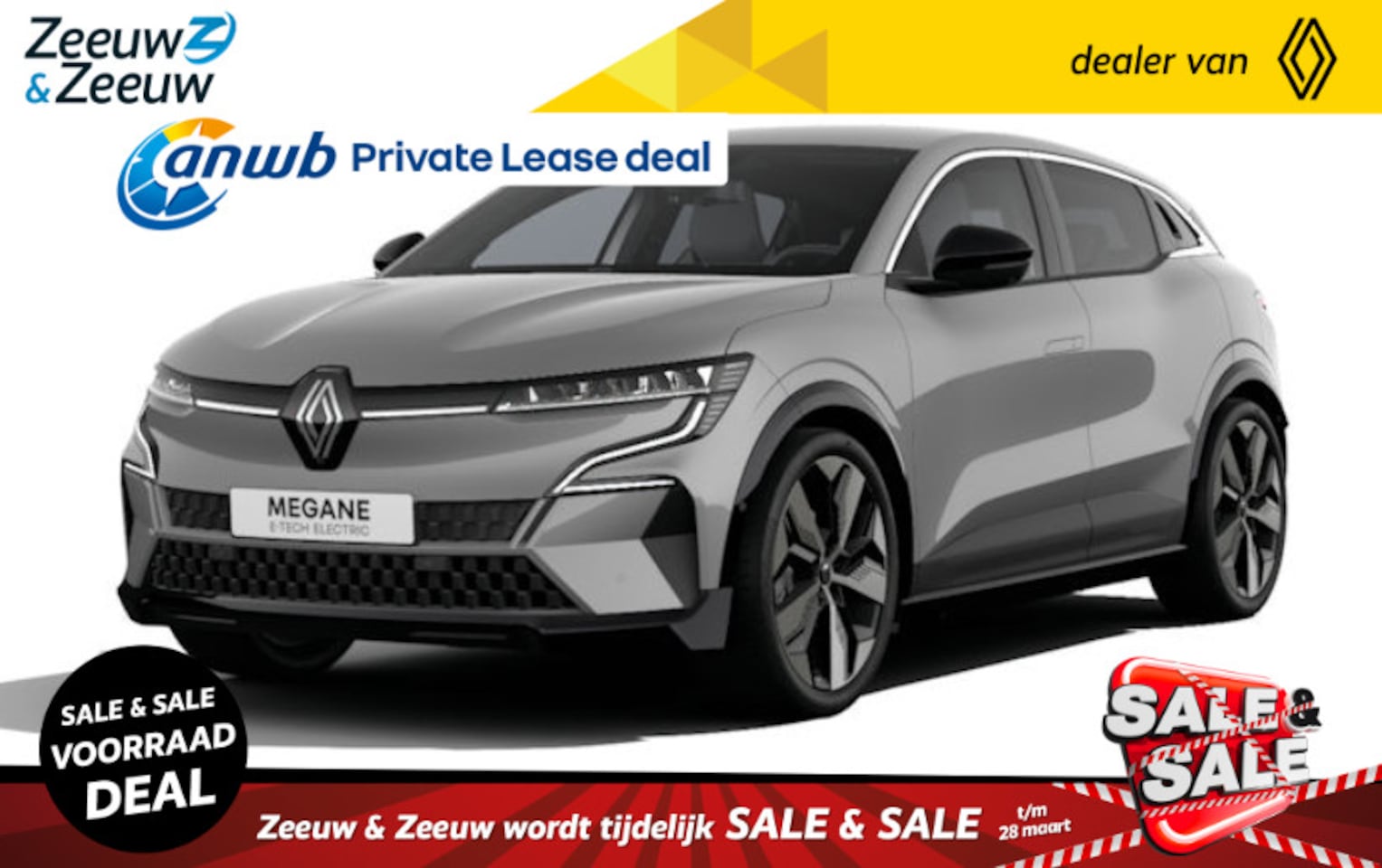Renault Mégane E-Tech - comfort range techno 60 kWh | Nu uit voorraad leverbaar met € 3000,- EXTRA voorraad kortin - AutoWereld.nl