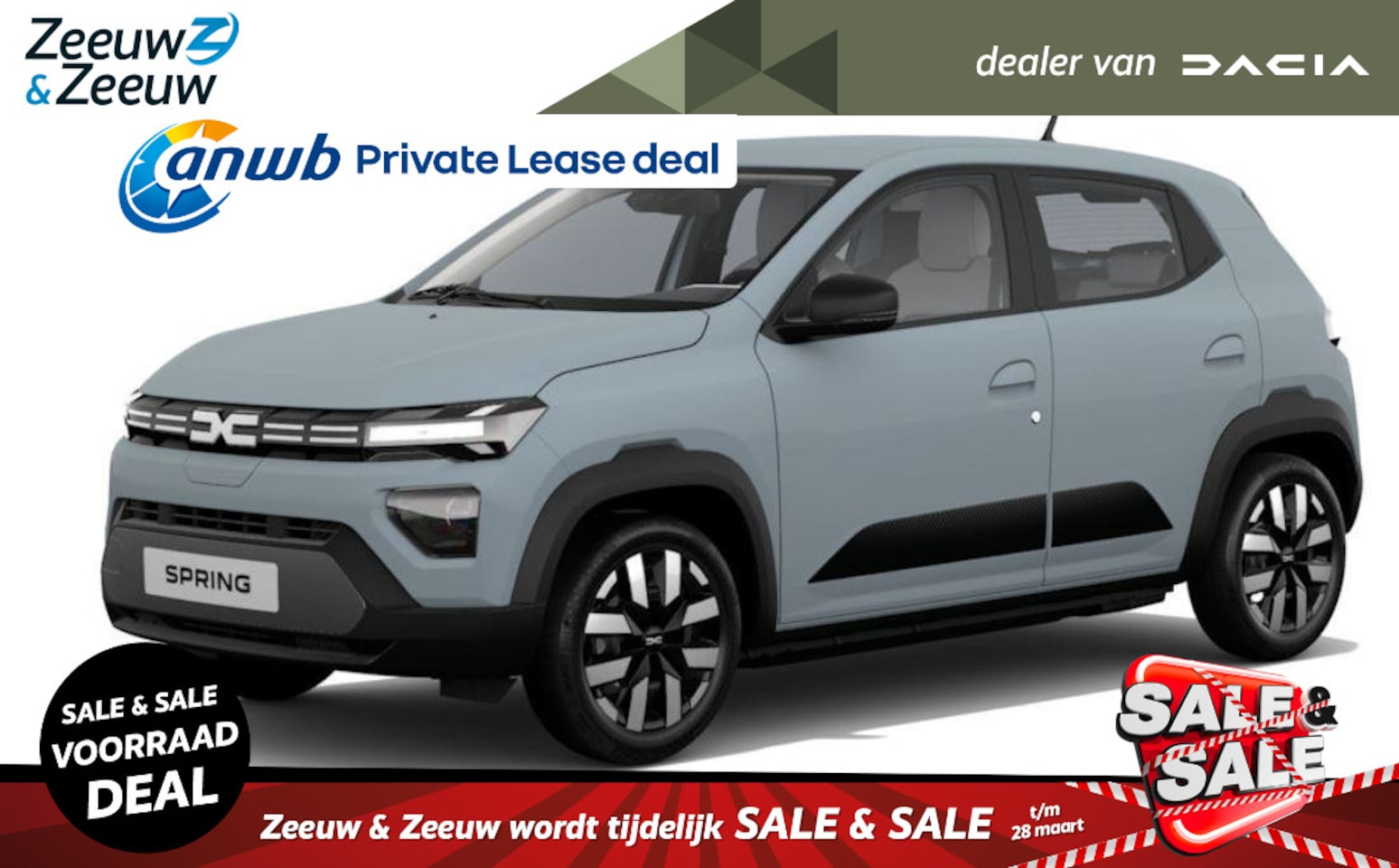 Dacia Spring - Expression 70 vanaf nu te bestellen | inclusief gratis 7 jaar garantie tot 140.000km | fin - AutoWereld.nl