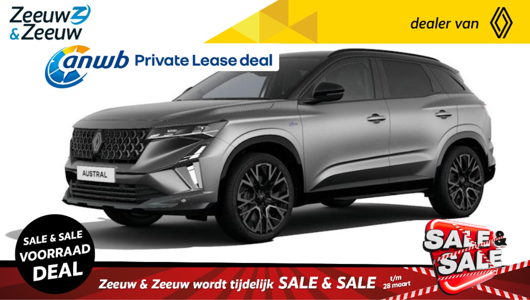 Renault Austral - E-Tech full hybrid 200 Esprit Alpine | Nu te bestellen met € 2.500,- korting | Nu met Grat - AutoWereld.nl