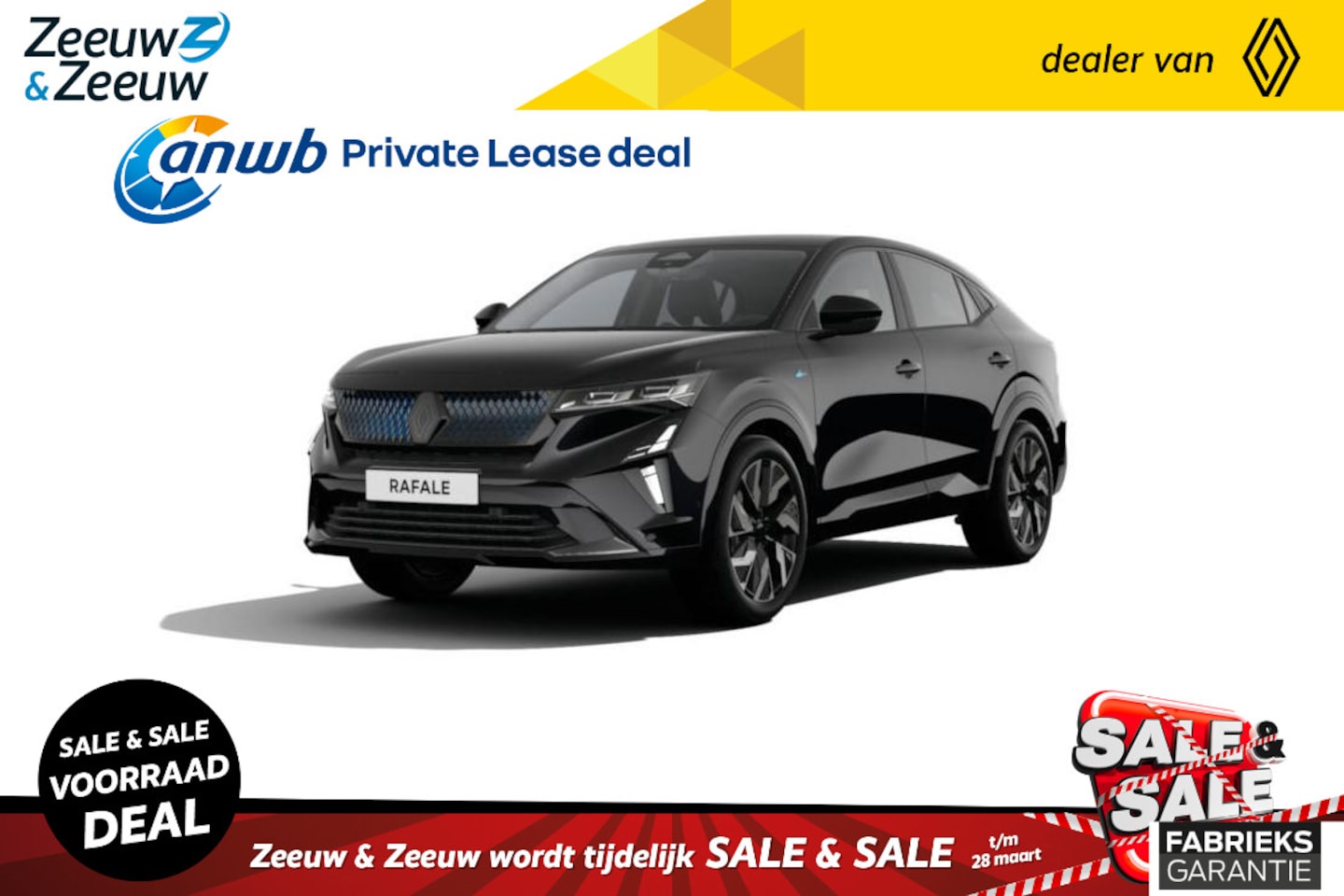 Renault Rafale - E-Tech Hybrid 200 esprit Alpine | Nu leverbaar met €3000,- EXTRA Zeeuw & Zeeuw voorraadkor - AutoWereld.nl