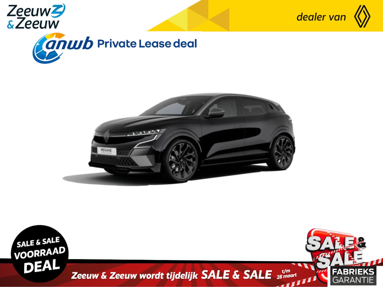 Renault Mégane E-Tech - comfort range esprit alpine 60 kWh | NU met GRATIS 5 jaar garantie en met € 3000,- Zeeuw & - AutoWereld.nl