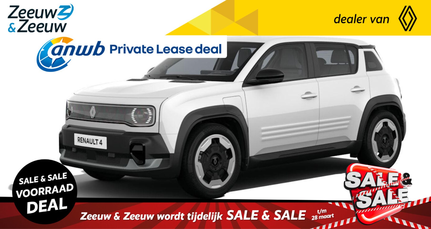 Renault 4 - Evolution Comfort Range | Profiteer nu van €2500,- Zeeuw & Zeeuw voorraadkorting | NU met - AutoWereld.nl