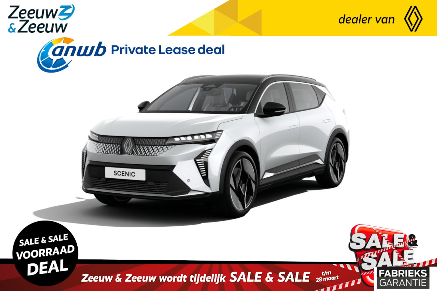 Renault Scenic E-Tech - EV87 long range iconic | Nu leverbaar met €3.000,- extra Zeeuw & Zeeuw voorraadkorting! | - AutoWereld.nl
