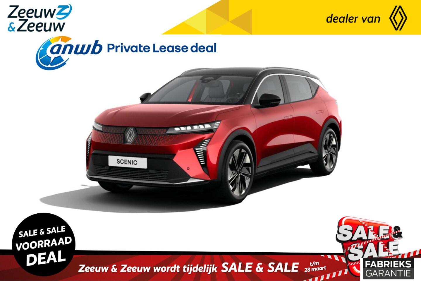 Renault Scenic E-Tech - EV87 long range techno | Nu leverbaar met €3.000,- extra Zeeuw & Zeeuw voorraadkorting! | - AutoWereld.nl