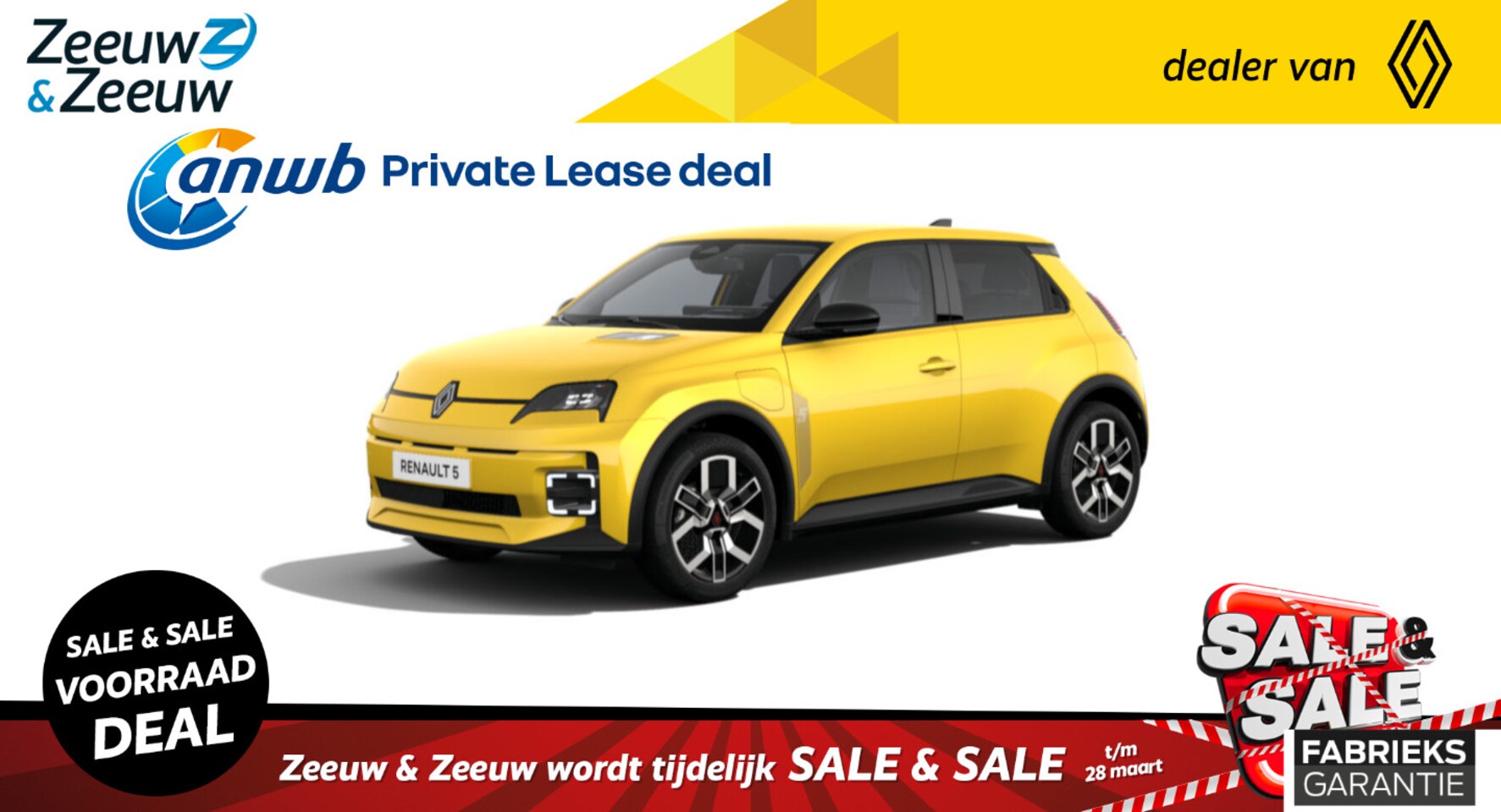 Renault 5 - (Z&Z Renault Private Lease actie v.a. € 424,-) Renault 5 Comfort Range Techno | Auto van h - AutoWereld.nl
