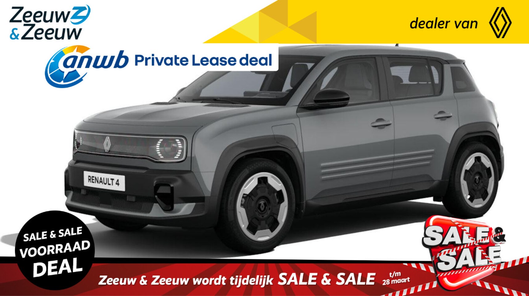 Renault 4 - Evolution Comfort Range | Profiteer nu van €2500,- Zeeuw & Zeeuw voorraadkorting | NU met - AutoWereld.nl