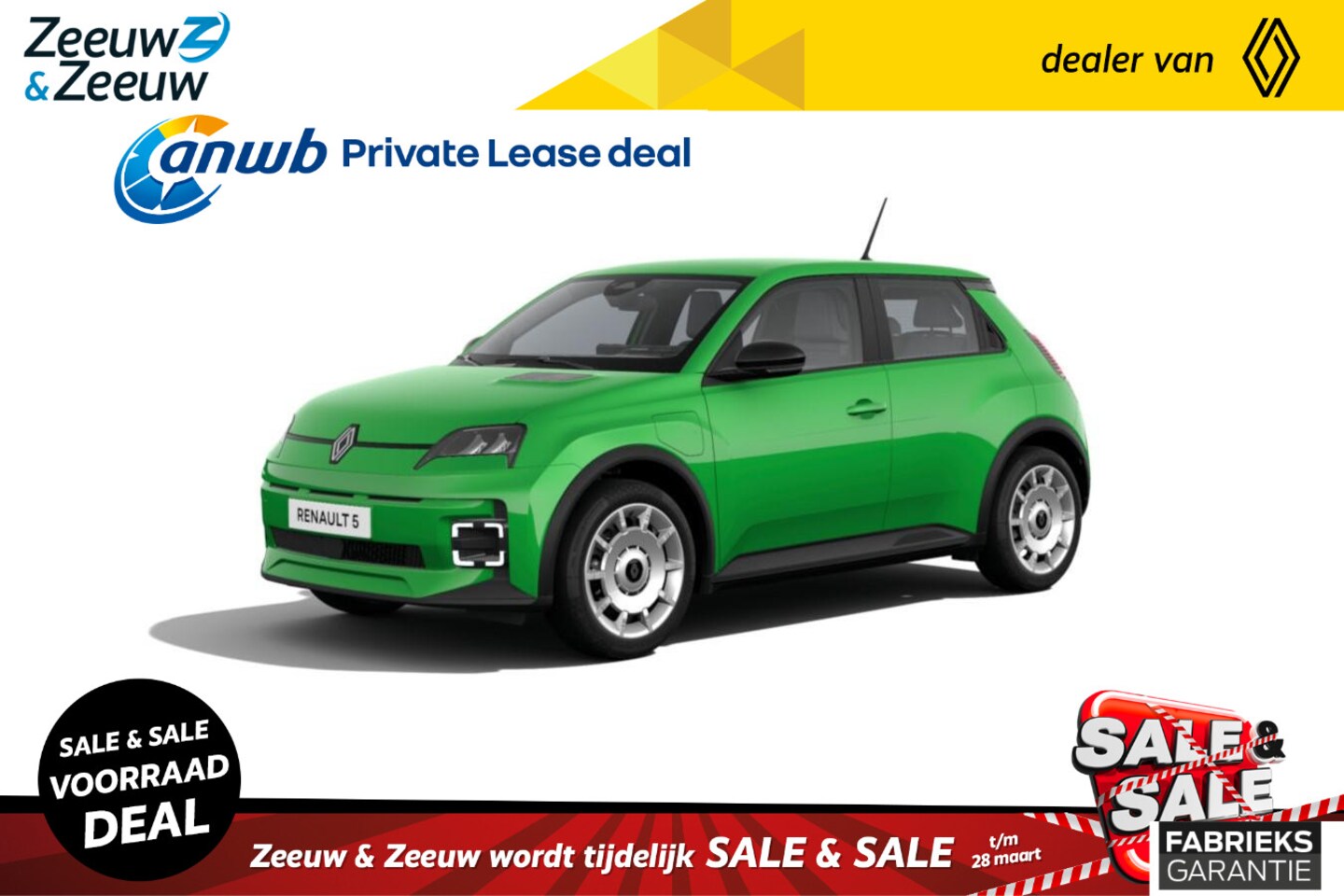 Renault 5 - urban range evolution 40 kWh | Auto van het Jaar 2025 | Nu leverbaar met €1500,- extra voo - AutoWereld.nl