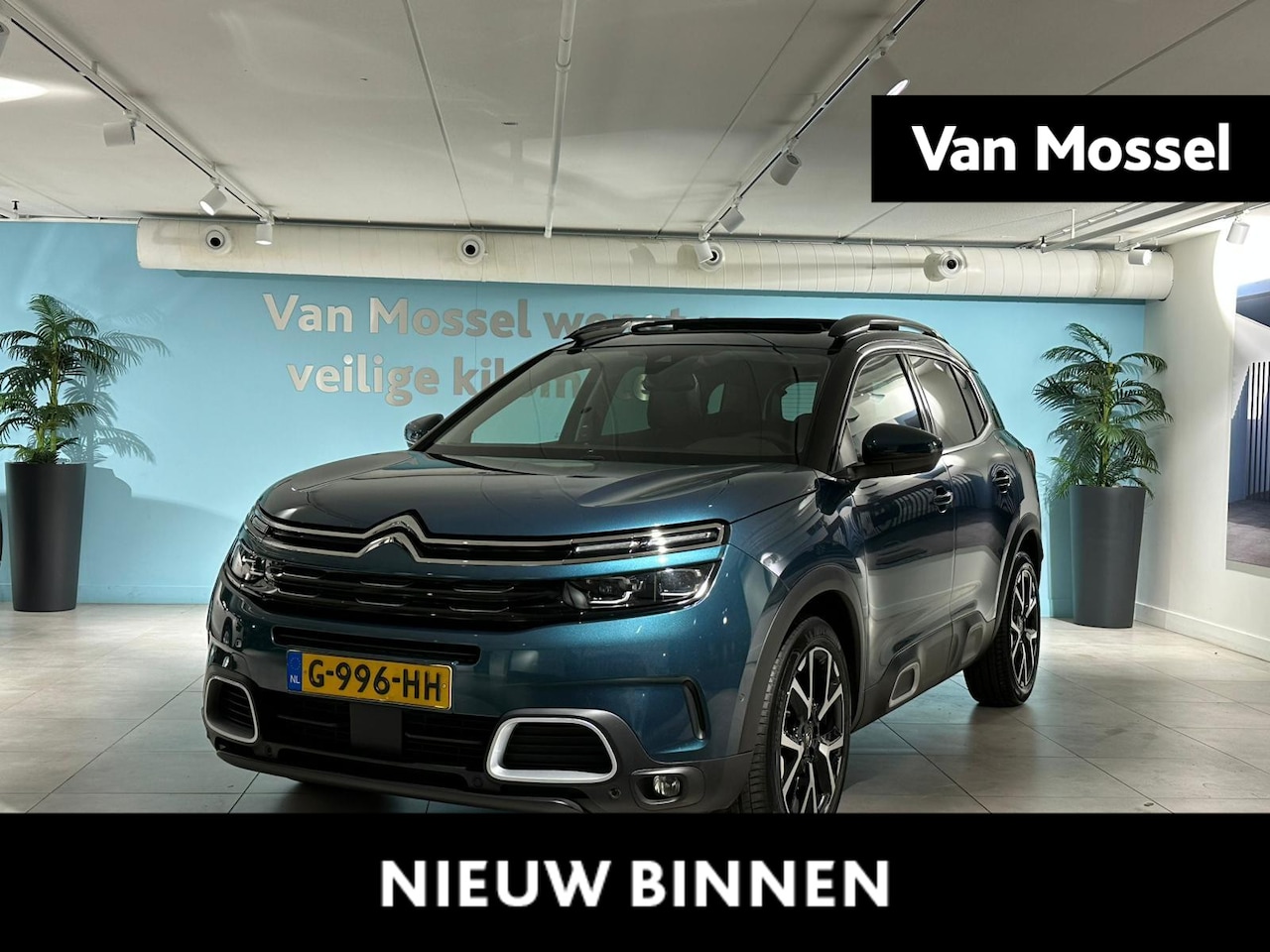 Citroën C5 Aircross - 1.6 PureTech Business Plus | Panoramadak | Leder | adapt. Cruise | Stoelverwarming - AutoWereld.nl
