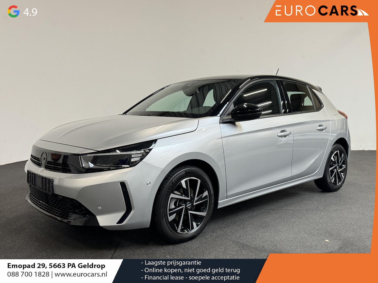 Opel Corsa - 1.2 Turbo 110pk Hybrid Automaat GS Navigatie Airco Cruise control Parkeersensoren Apple Ca - AutoWereld.nl