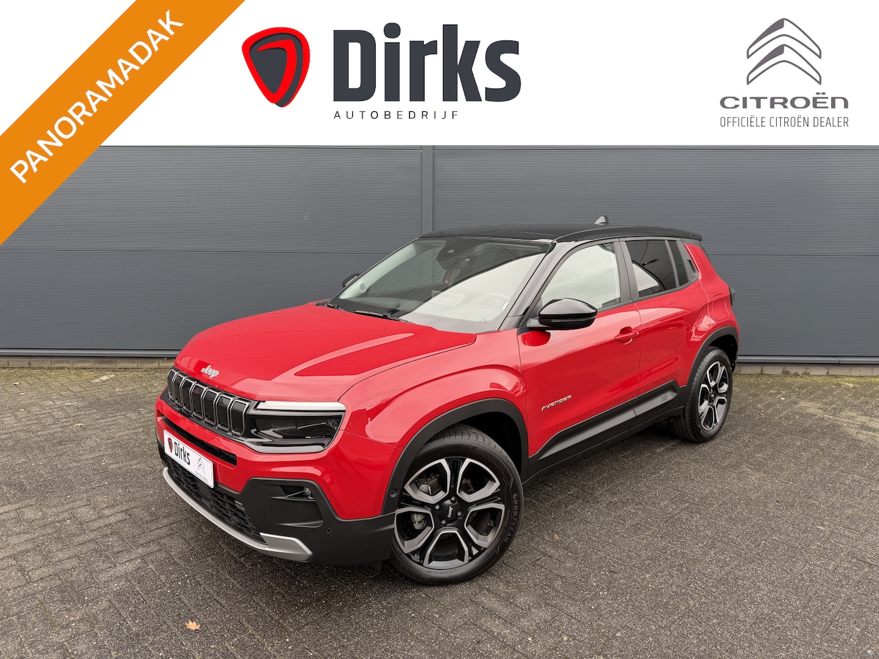 Jeep Avenger - 100pk Summit (Elektrisch Schuifdak - JBL - Keyless Entry - Elektrische klep - Leder incl s - AutoWereld.nl