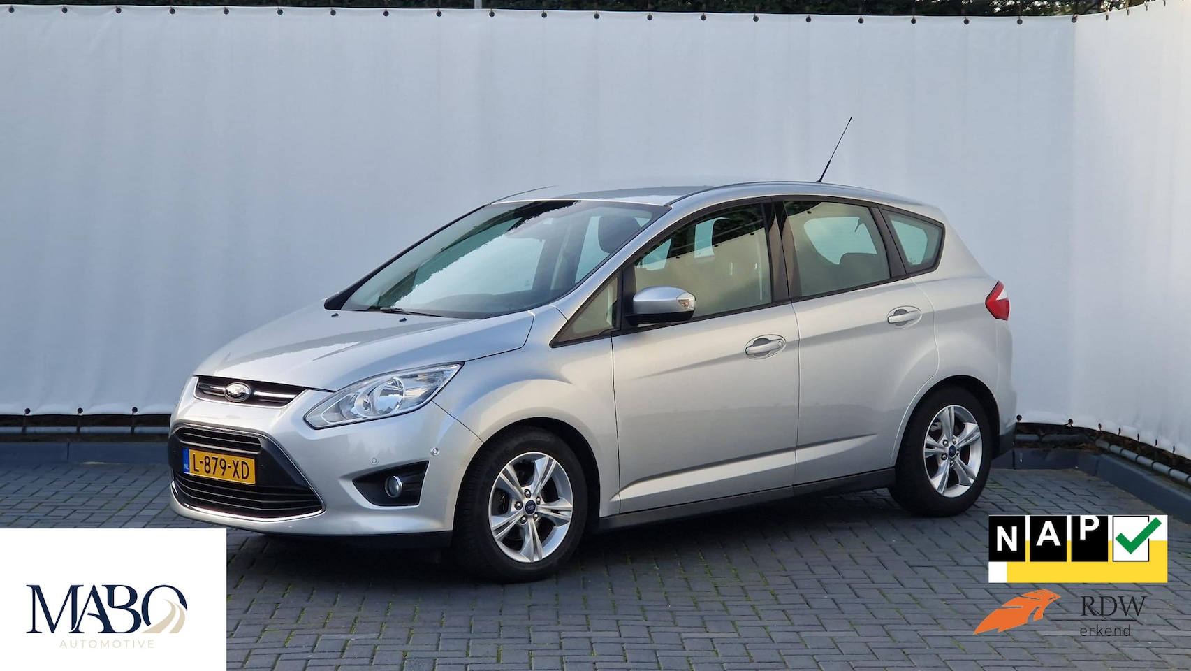 Ford C-Max - 1.0 Titanium incl. nwe. distributieriem, nieuwe banden en onderhoudsbeurt - AutoWereld.nl