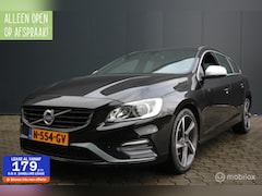 Volvo V60 - 2.0 D2 R-Design AUTOMAAT/LEDER/NAVIGATIE/TREKHAAK
