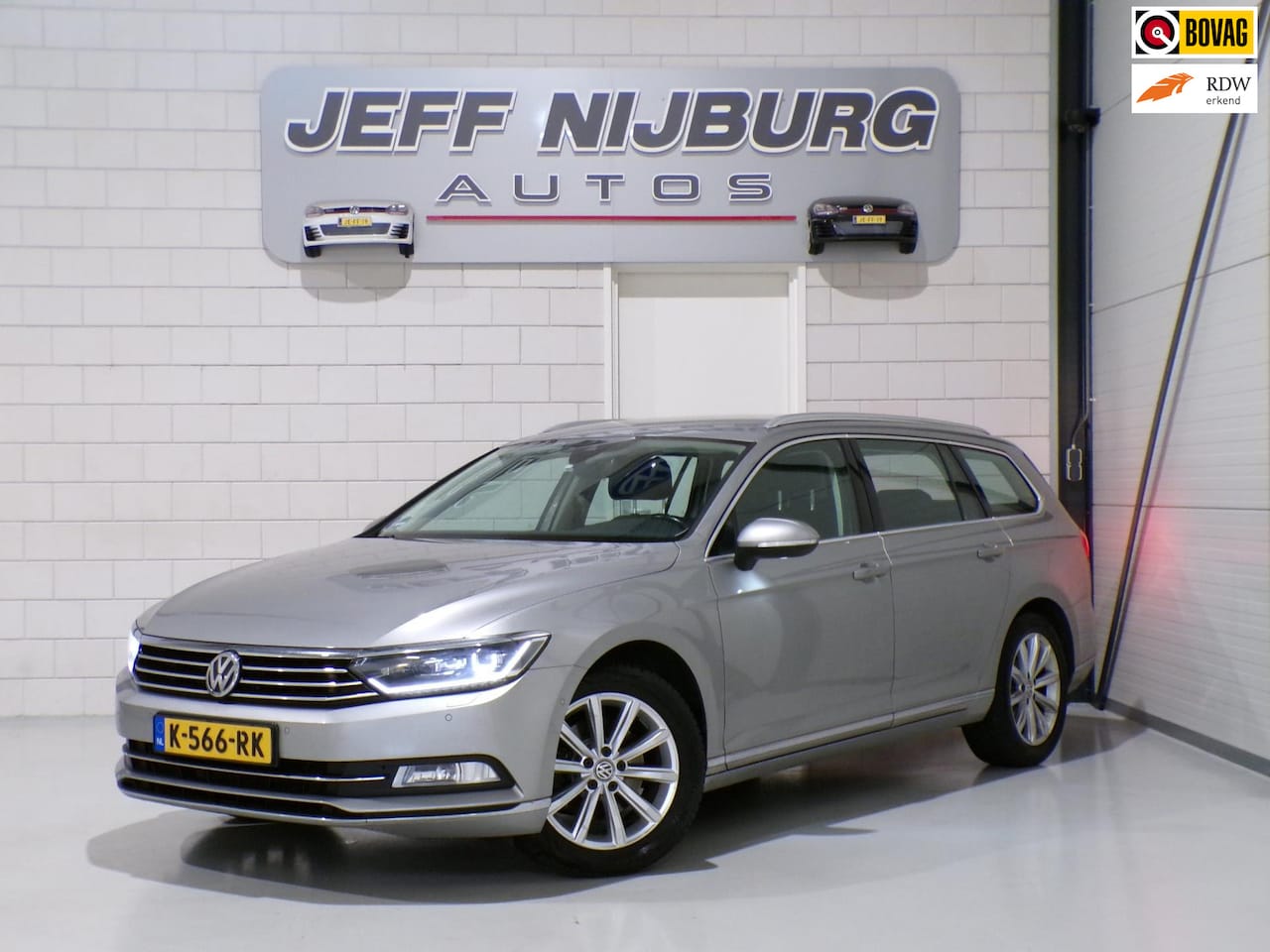 Volkswagen Passat Variant - 1.8 TSI DSG Highline 180PK "Automaat" Apple-Carplay Full-LED Adaptive-cruise Keyless Stoel - AutoWereld.nl
