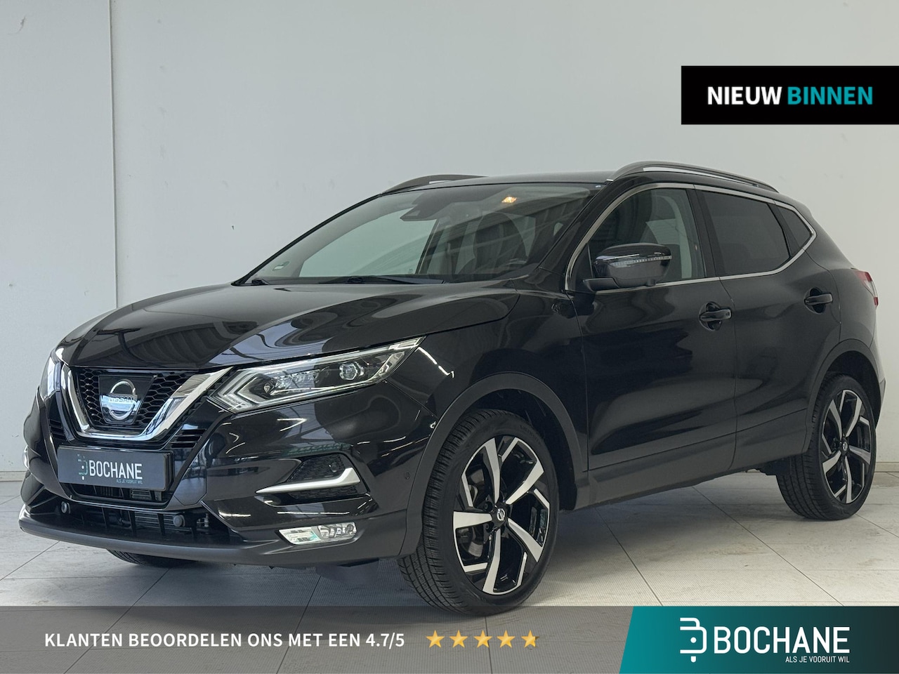 Nissan Qashqai - 1.2 Tekna | Navigatie | 360° Camera | Panoramadak | Stoelverwarming | Dealer Onderhouden | - AutoWereld.nl