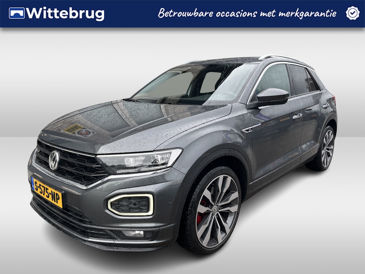 Volkswagen T-Roc - 1.5 TSI R-Line / AUTOMAAT/ PANO/ 2X R-LINE/ TREKHAAK/ CLIMA/ DIGITAL DASH/ NAVI/ APP-CONNE - AutoWereld.nl