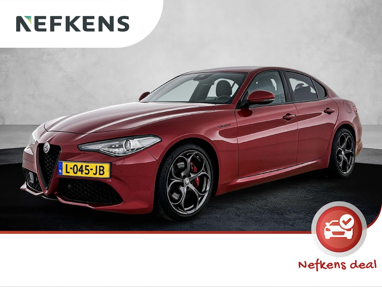 Alfa Romeo Giulia - 2.0 T Veloce 280pk Automaat | Elektrische Bestuurdersstoel | 19" LMV | Apple Carplay/Andro - AutoWereld.nl