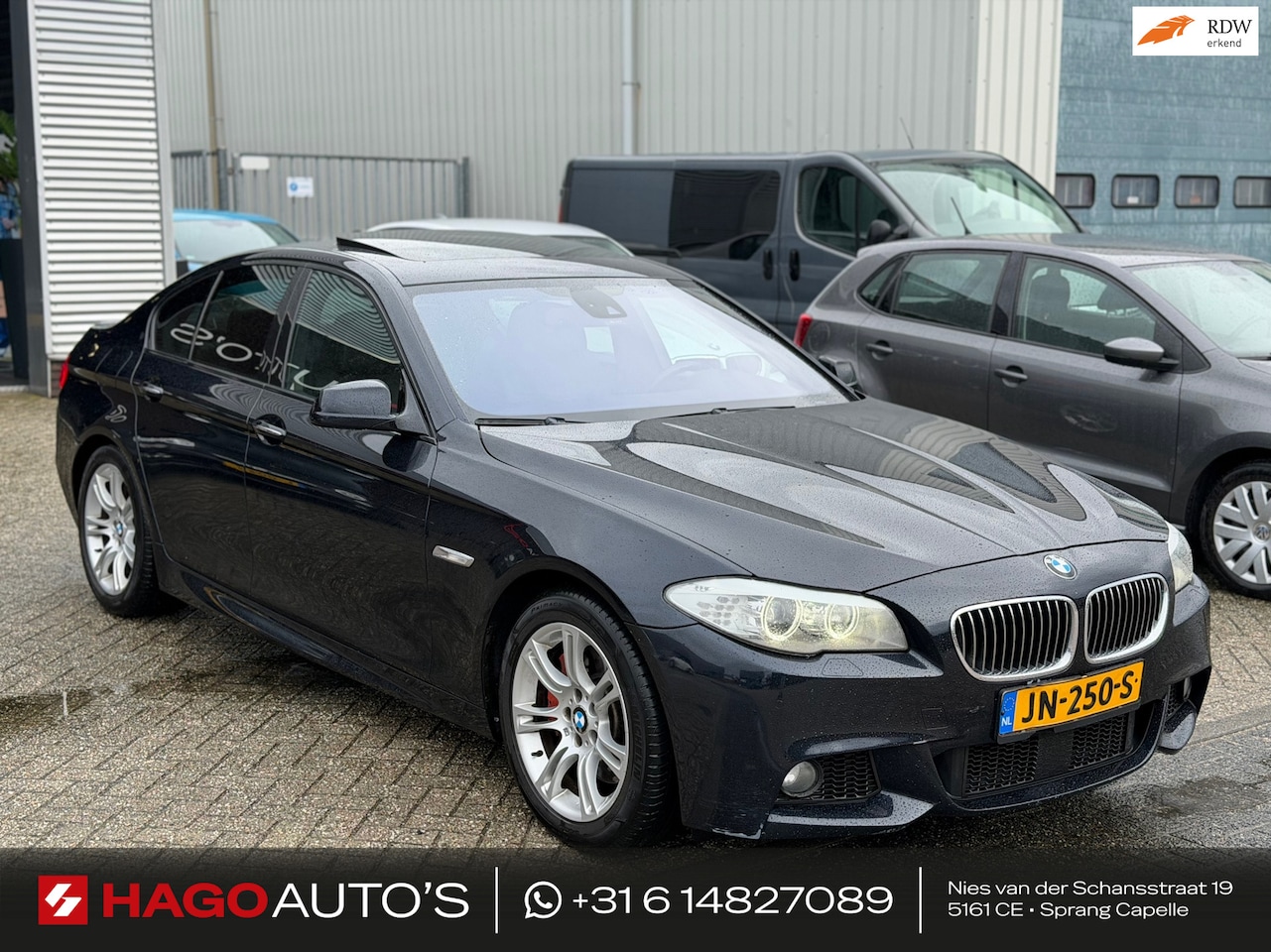 BMW 5-serie - 535d High Executive M-SPORT/Bi-XENON/LEDER/HUD/SCHUIFDAK/KEYLESS/MEMORY/SPORT+/STOEL-VERW+ - AutoWereld.nl