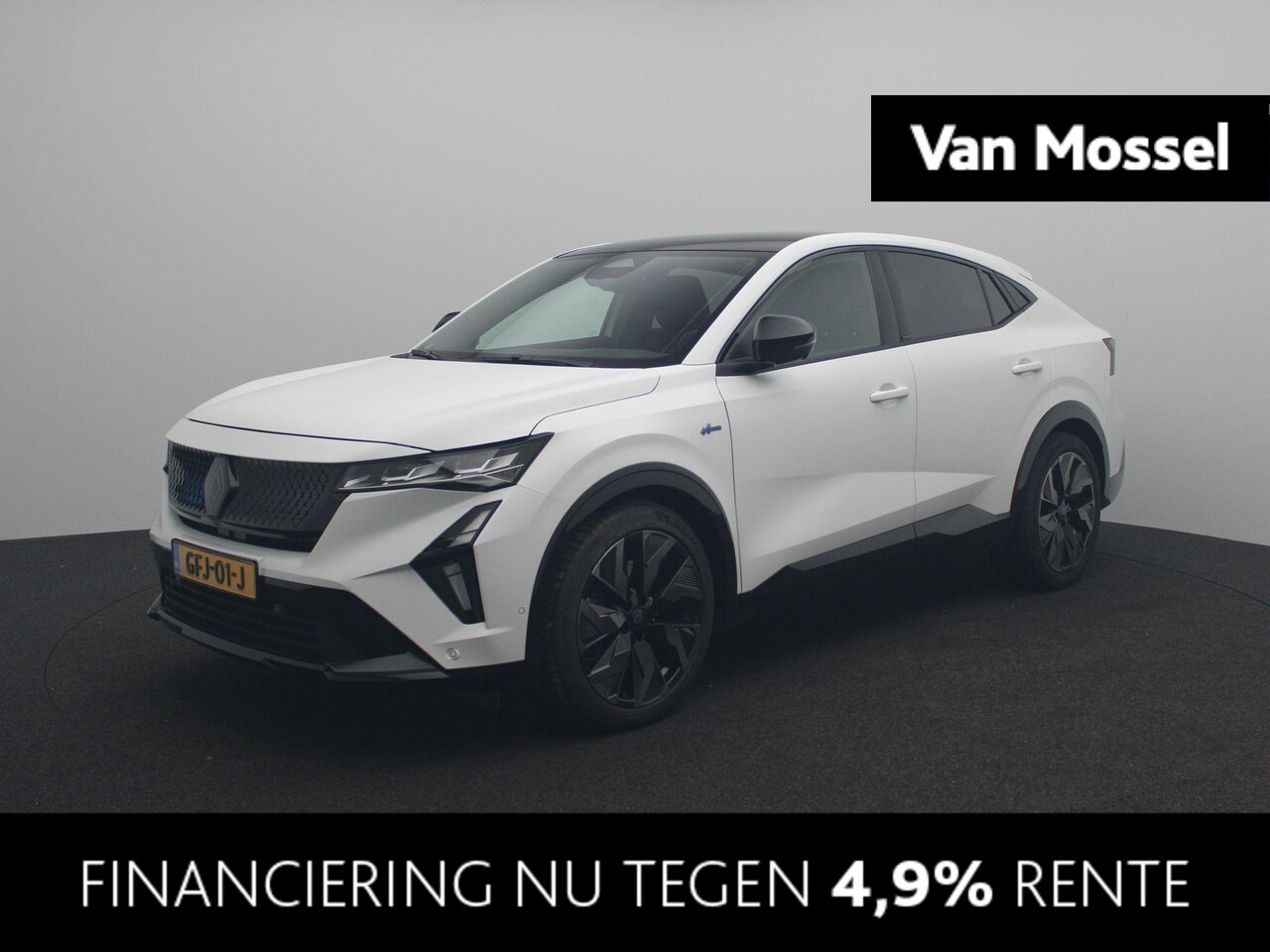 Renault Rafale - E-Tech Hybrid 200 esprit Alpine | Satijn witte lak | Climate Control | Apple Carplay & And - AutoWereld.nl