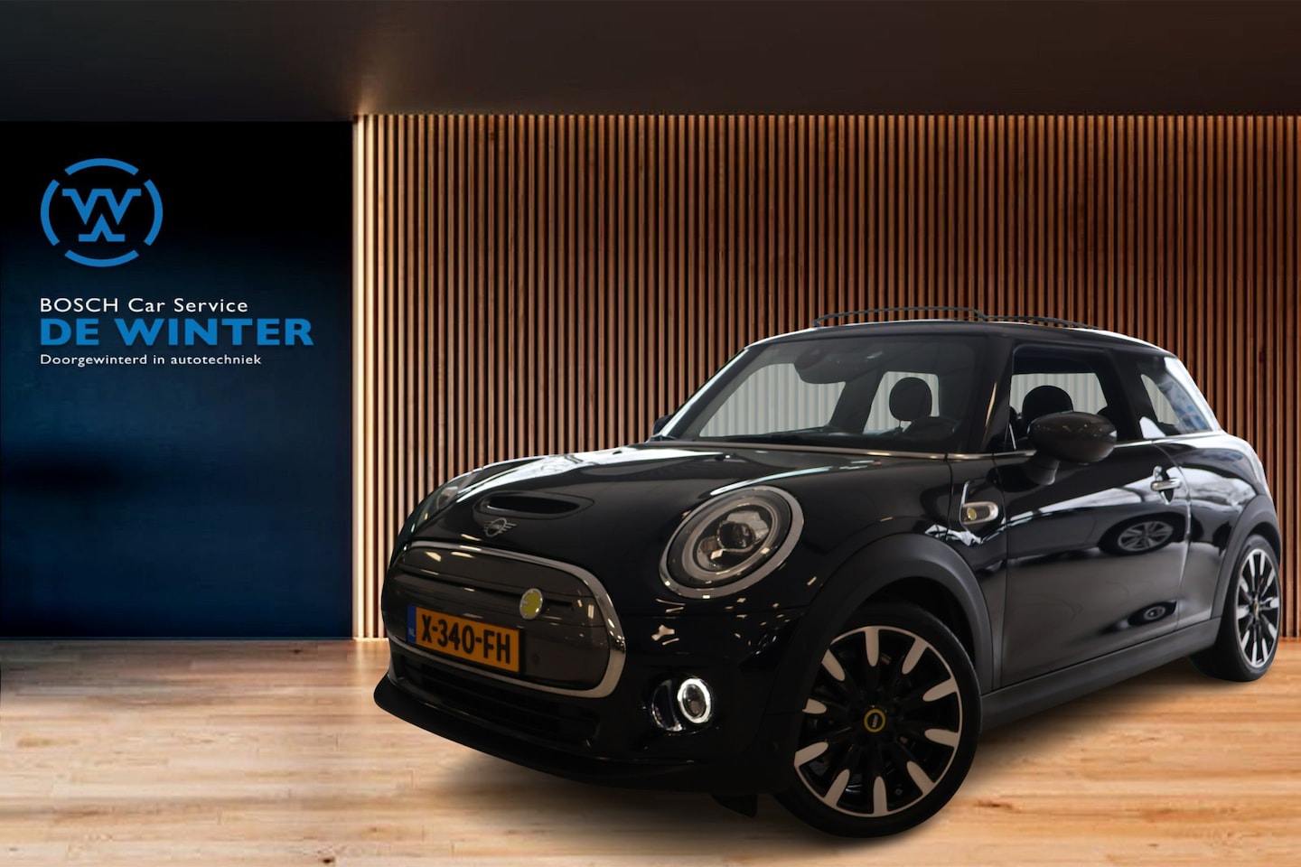 MINI Mini-Electric - Camden Plus Edition 33 kWh | Leder | Panoramadak | Stoelverwarming  . - AutoWereld.nl