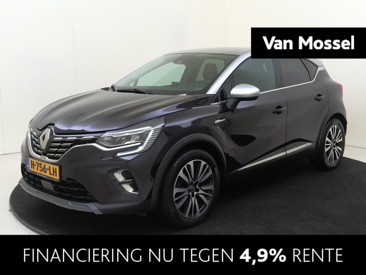 Renault Captur - 1.3 TCe 130PK Initiale Paris | Trekhaak | Lederen Bekleding | Stoel- & Stuurwielverwarming - AutoWereld.nl