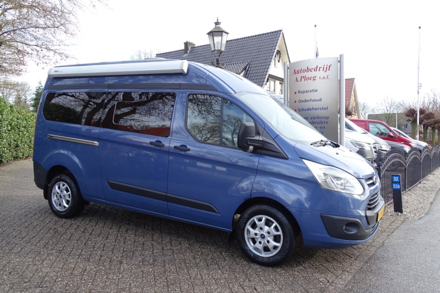 Ford Transit Custom - 270 2.2 TDCI L2H2 Camper inrichting - AutoWereld.nl