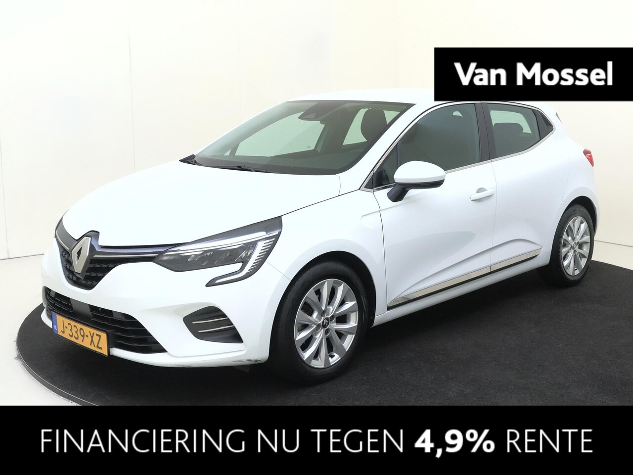 Renault Clio - 1.0 TCe 100 PK Intens Airco | Navigatie | Parkeersensoren Achter | Android Auto | Apple Ca - AutoWereld.nl