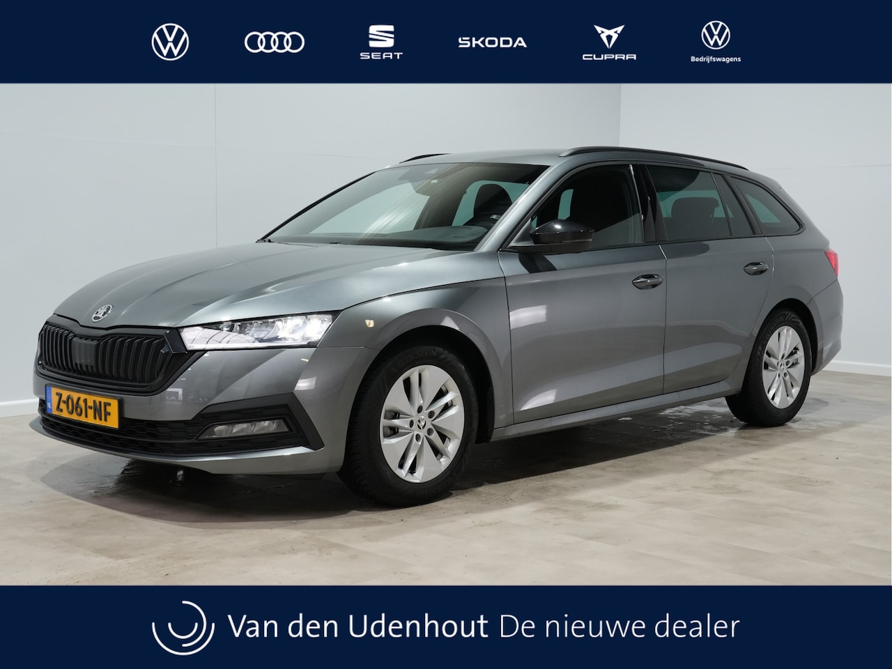 Skoda Octavia Combi - 1.0 e-TSI 110pk DSG sport business Navigatie Pdc Clima Privacy glass 17 - AutoWereld.nl